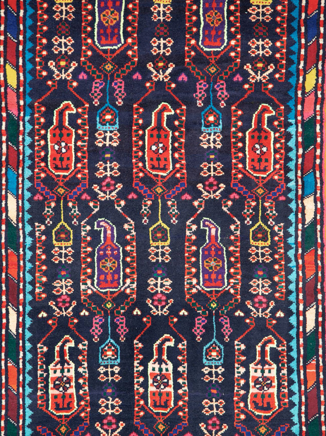 Vintage Persian Malayer Rug, No.26139 - Galerie Shabab