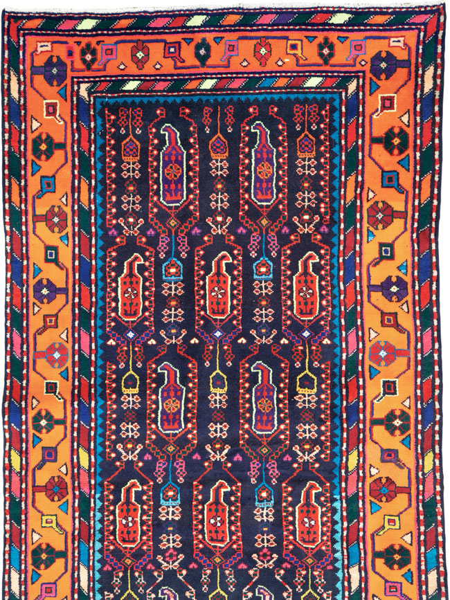 Vintage Persian Malayer Rug, No.26139 - Galerie Shabab