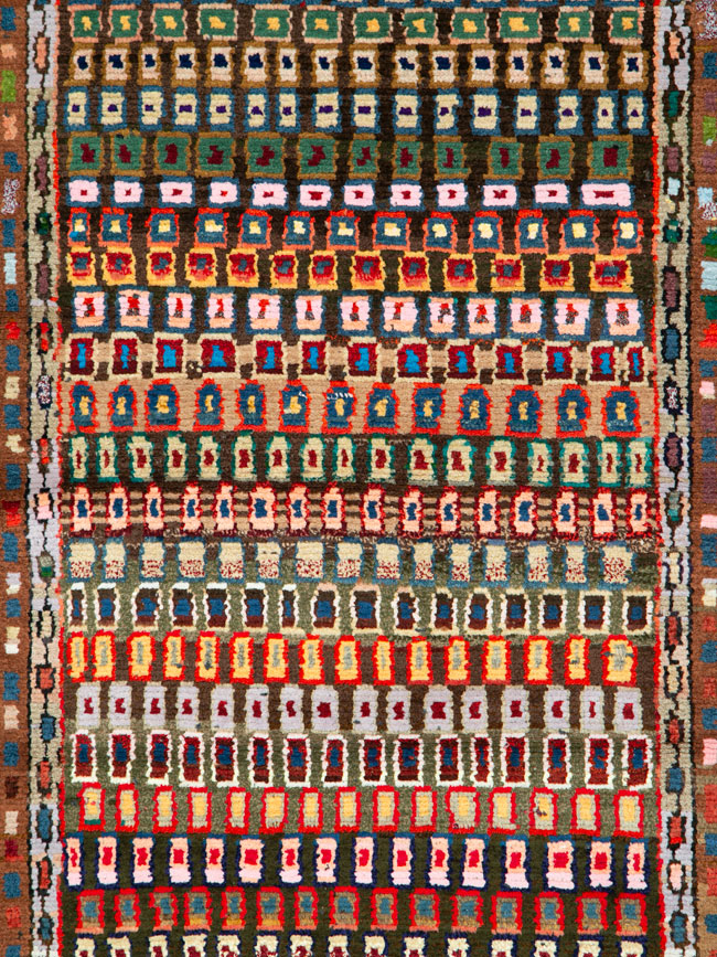 Vintage Persian Malayer Rug, No.26141 - Galerie Shabab
