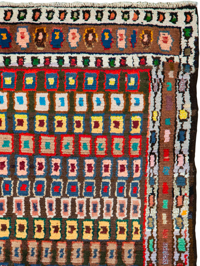 Vintage Persian Malayer Rug, No.26141 - Galerie Shabab