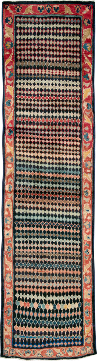Vintage Persian Mahal Runner, No.26145 - Galerie Shabab