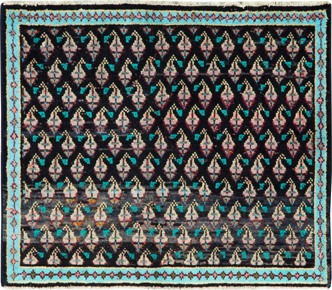 Vintage Persian Hamadan Rug (Pair: 2 of 2), No.26148 - Galerie Shabab