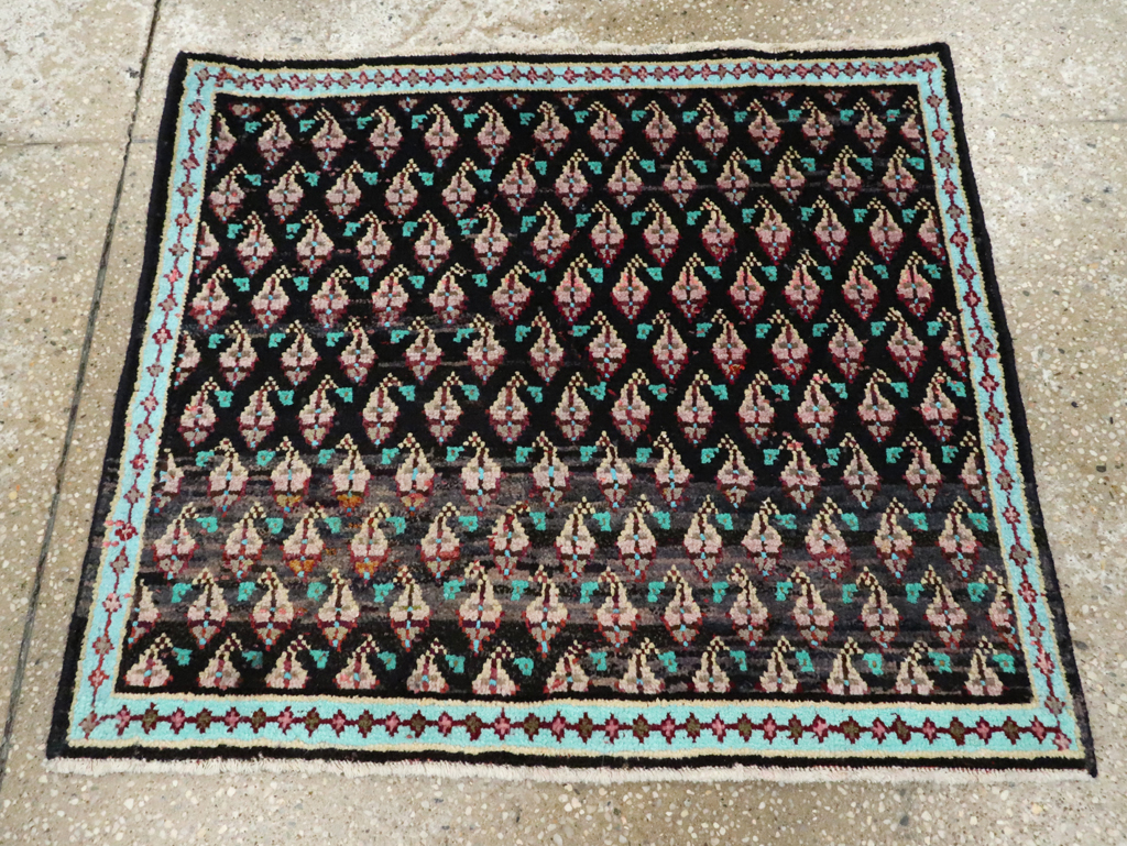 Vintage Persian Hamadan Rug (Pair: 2 of 2), No.26148 - Galerie Shabab