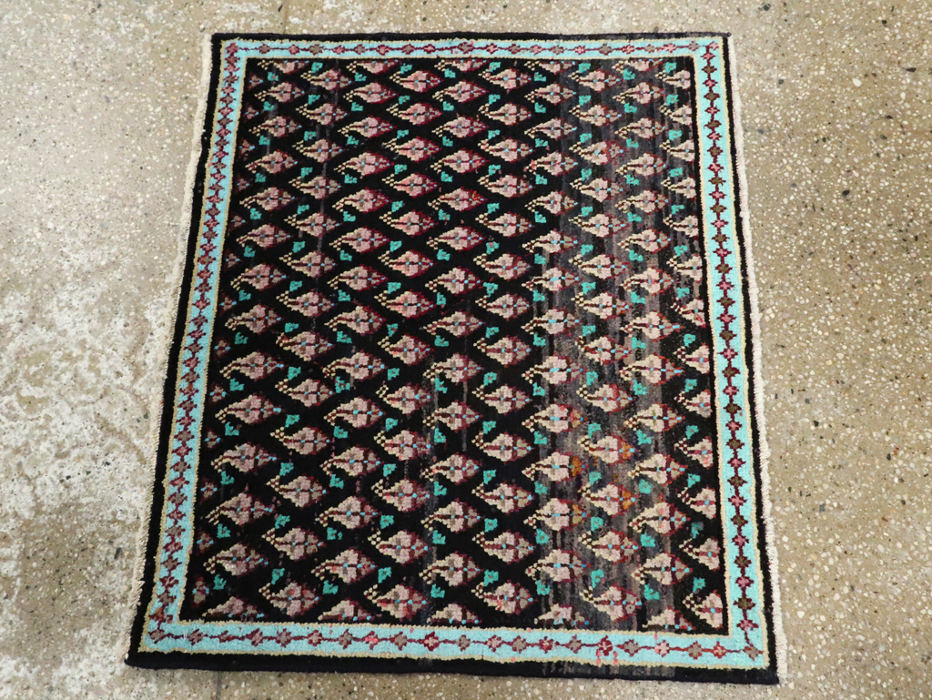 Vintage Persian Hamadan Rug (Pair: 2 of 2), No.26148 - Galerie Shabab