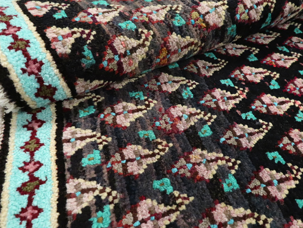 Vintage Persian Hamadan Rug (Pair: 2 of 2), No.26148 - Galerie Shabab