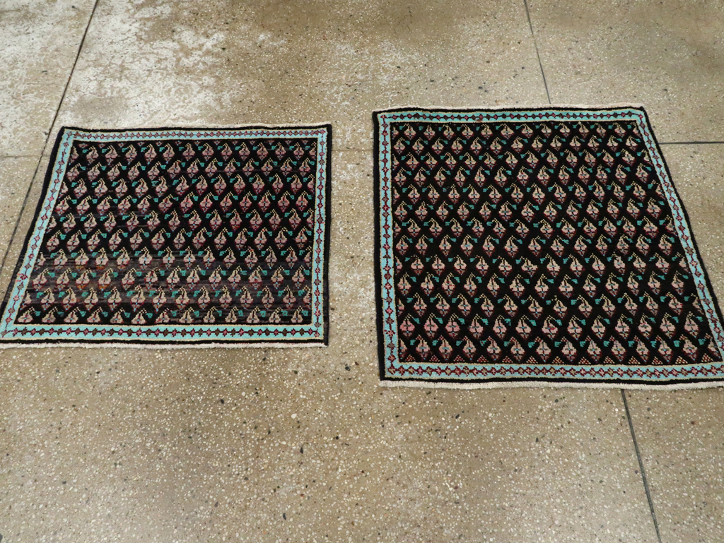 Vintage Persian Hamadan Rug (Pair: 2 of 2), No.26148 - Galerie Shabab