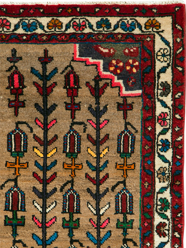 Vintage Persian Hamadan Rug, No.26150 - Galerie Shabab