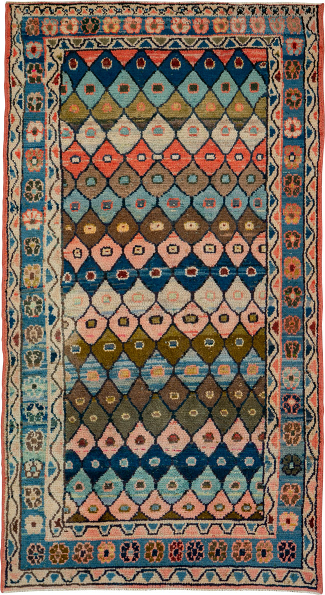 Vintage Persian Mahal Rug, No.26154 - Galerie Shabab