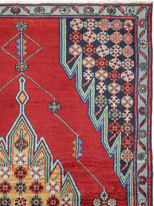 Vintage Persian Hamadan Rug, No.26156 - Galerie Shabab