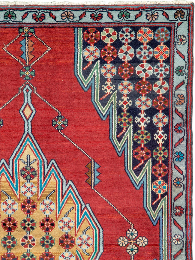 Vintage Persian Hamadan Rug, No.26156 - Galerie Shabab