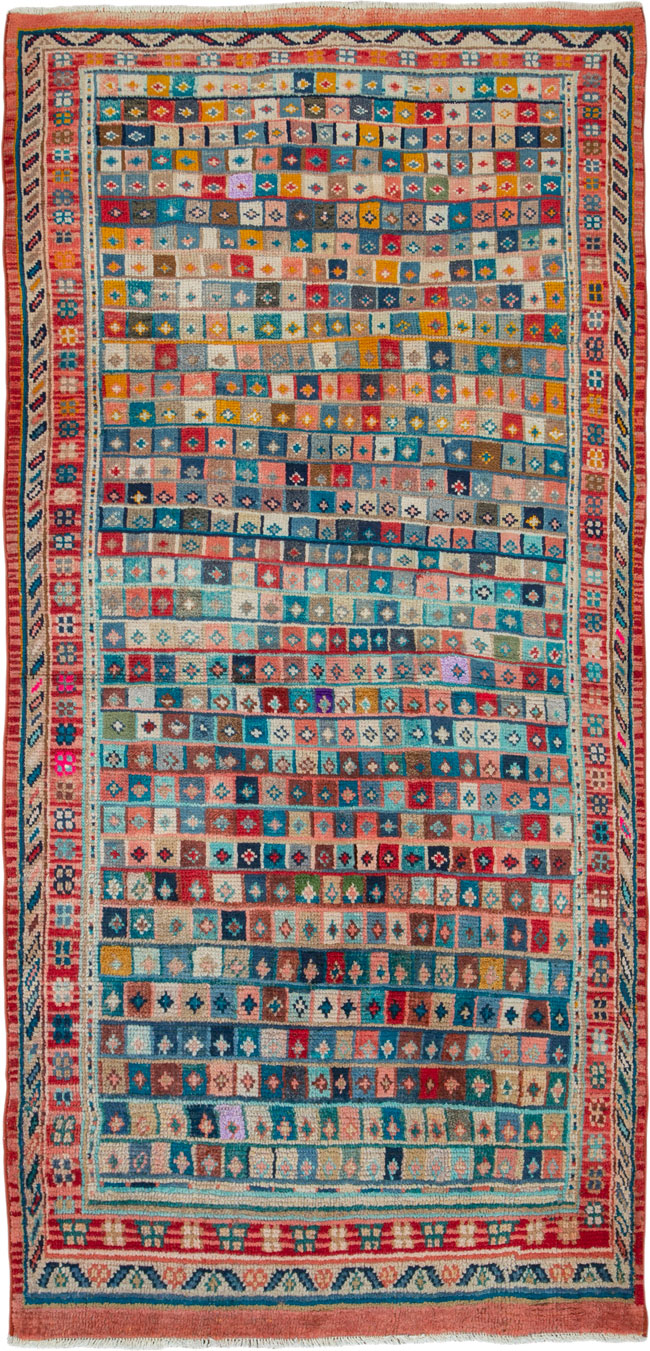 Vintage Persian Mahal Rug, No.26157 - Galerie Shabab