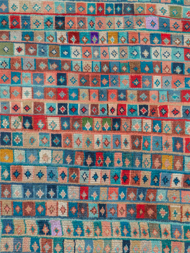 Vintage Persian Mahal Rug, No.26157 - Galerie Shabab