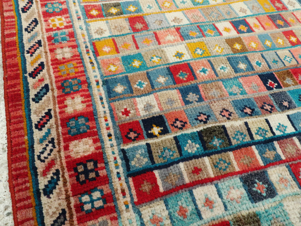 Vintage Persian Mahal Rug, No.26157 - Galerie Shabab