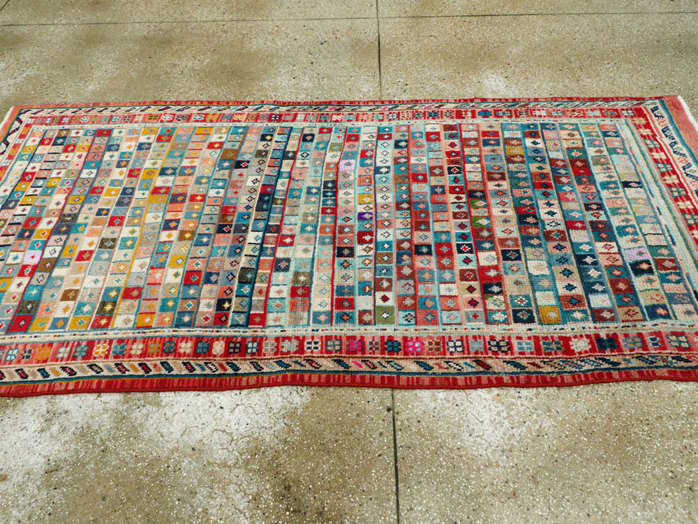 Vintage Persian Mahal Rug, No.26157 - Galerie Shabab