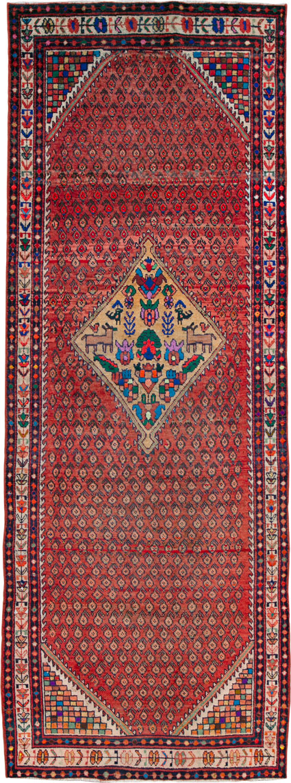 Vintage Persian Malayer Rug, No.26158 - Galerie Shabab