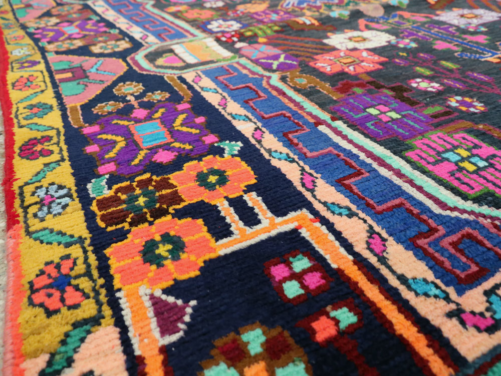 Vintage Persian Hamadan Rug, No.26159 - Galerie Shabab