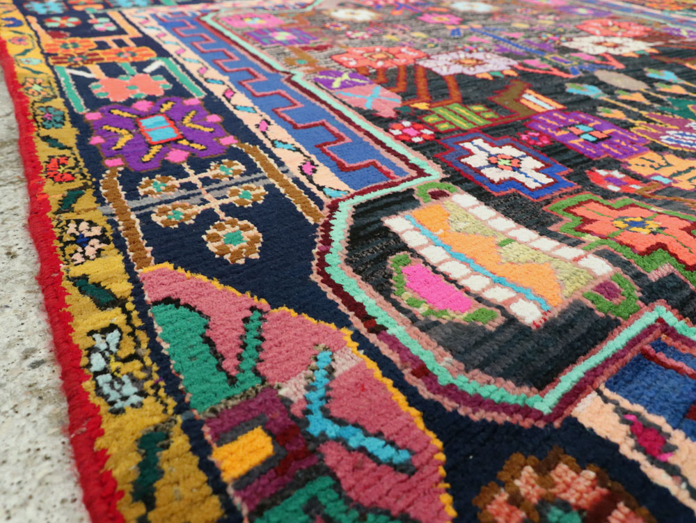 Vintage Persian Hamadan Rug, No.26159 - Galerie Shabab