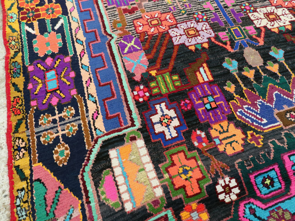 Vintage Persian Hamadan Rug, No.26159 - Galerie Shabab