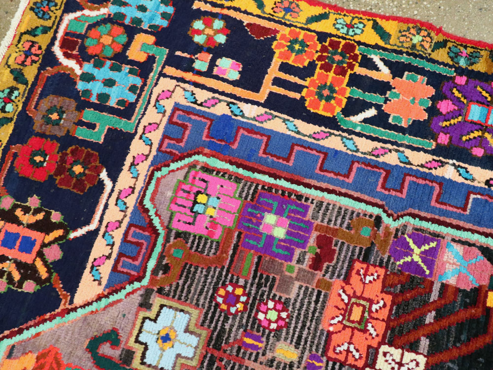 Vintage Persian Hamadan Rug, No.26159 - Galerie Shabab