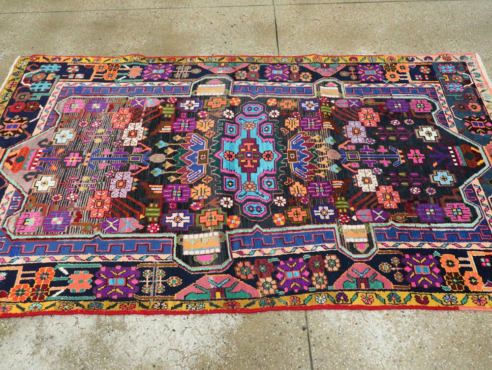 Vintage Persian Hamadan Rug, No.26159 - Galerie Shabab