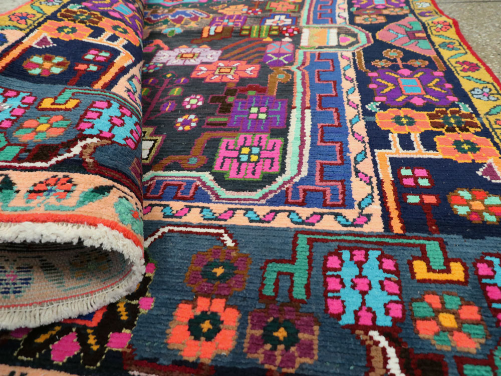 Vintage Persian Hamadan Rug, No.26159 - Galerie Shabab
