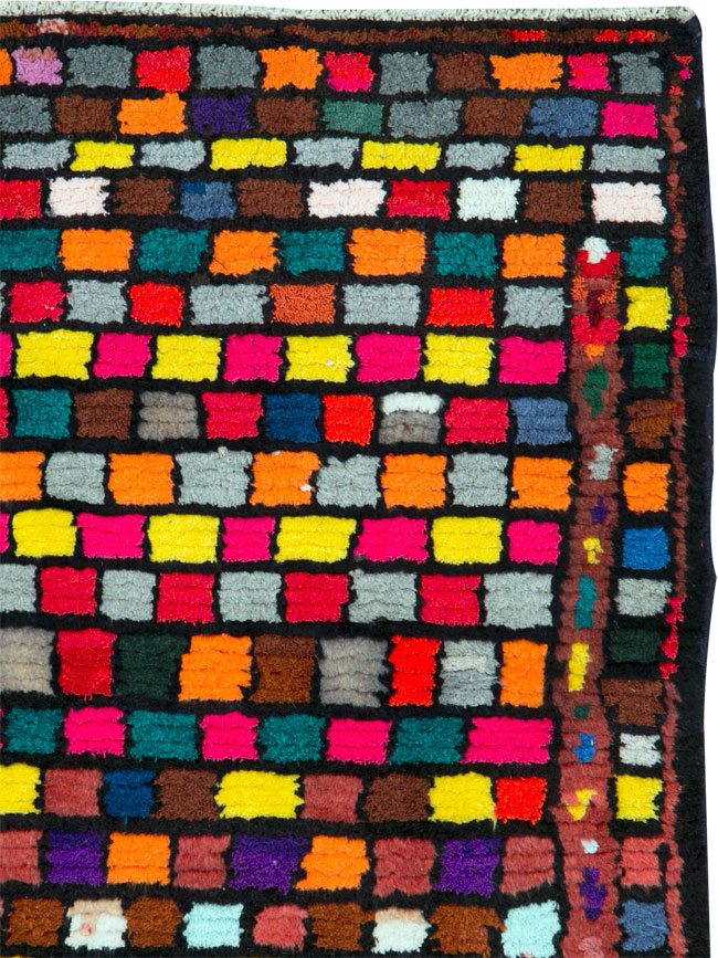 Vintage Persian Mahal Rug, No.26160 - Galerie Shabab