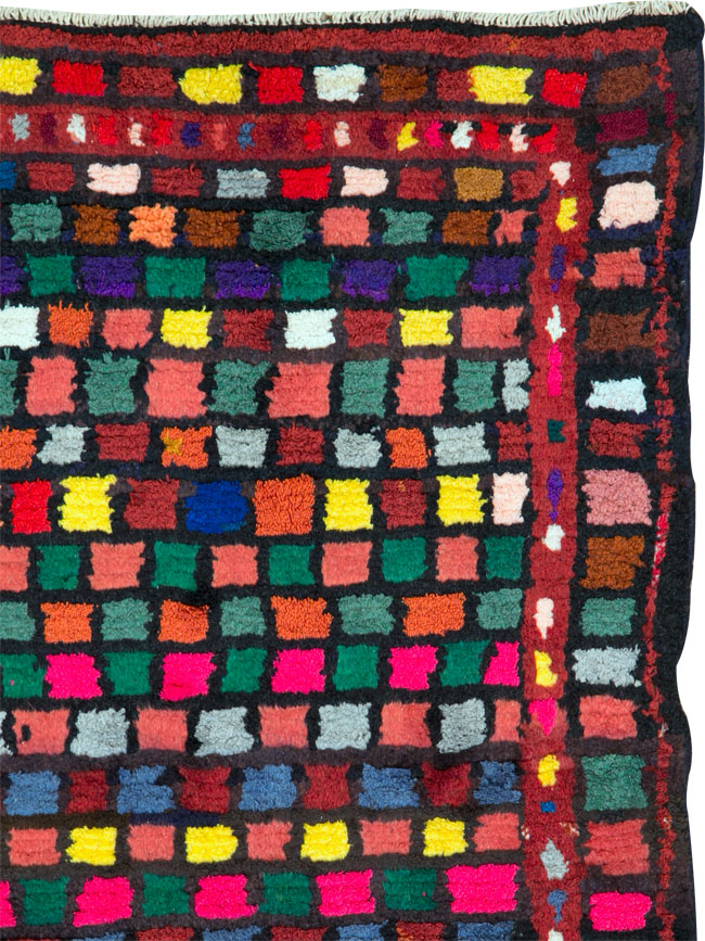 Vintage Persian Mahal Rug, No.26160 - Galerie Shabab