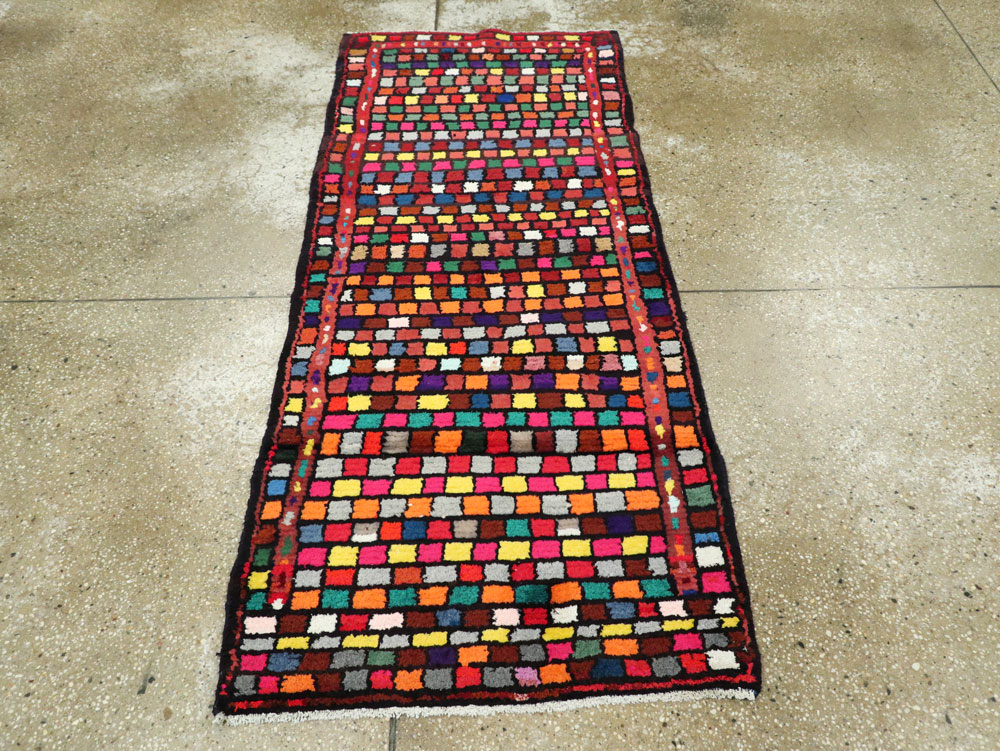 Vintage Persian Mahal Rug, No.26160 - Galerie Shabab