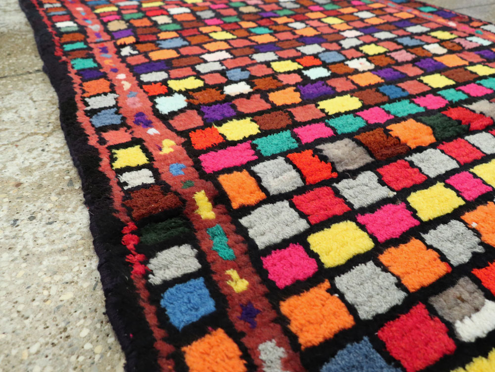 Vintage Persian Mahal Rug, No.26160 - Galerie Shabab