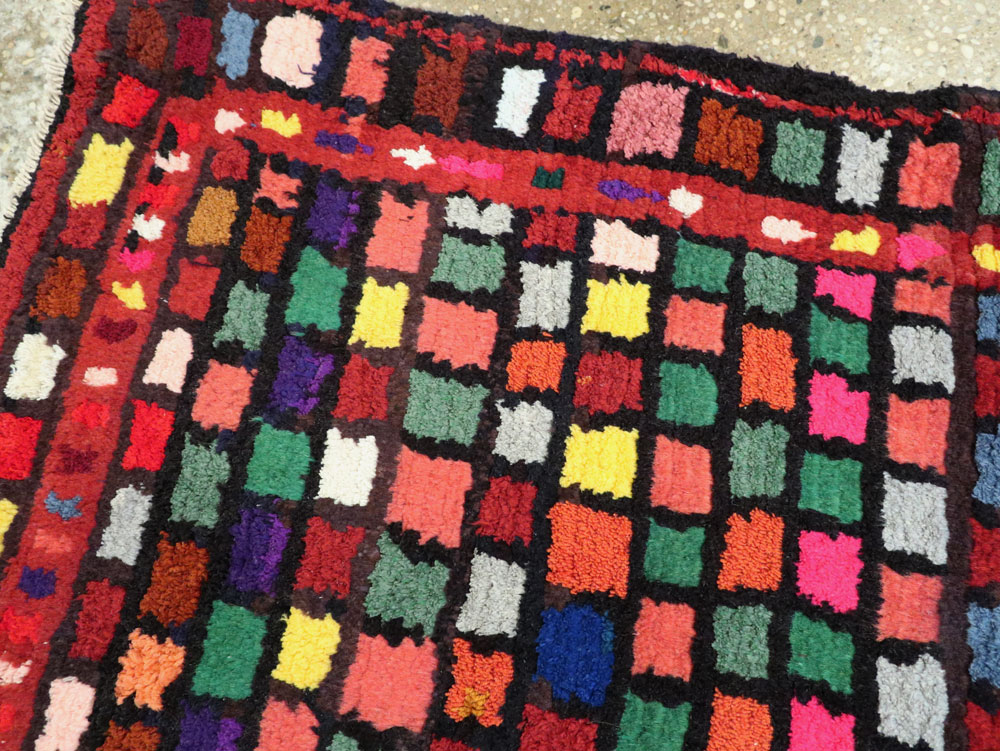 Vintage Persian Mahal Rug, No.26160 - Galerie Shabab