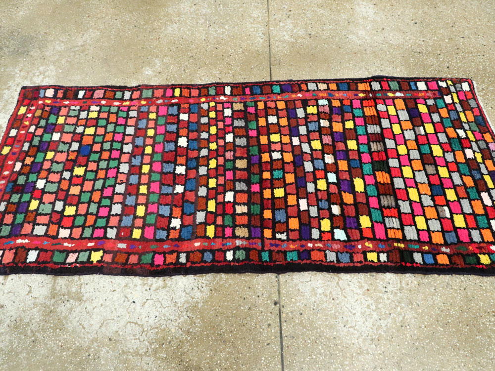 Vintage Persian Mahal Rug, No.26160 - Galerie Shabab