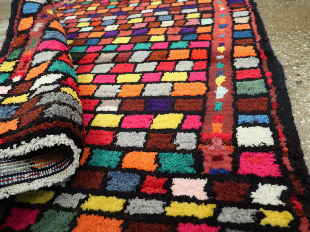 Vintage Persian Mahal Rug, No.26160 - Galerie Shabab
