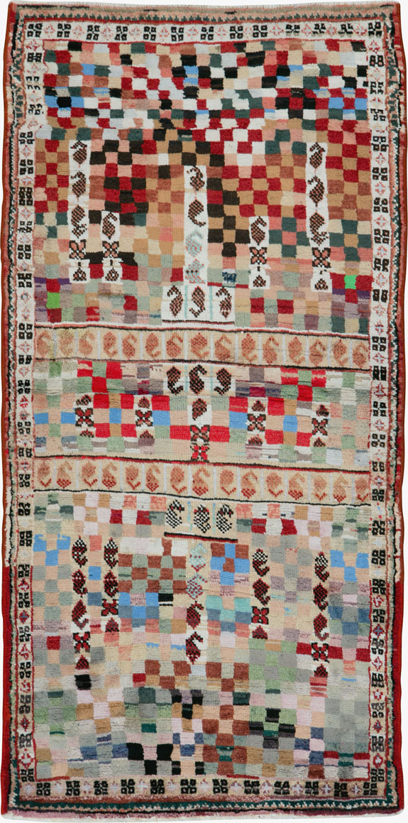 Vintage Persian Malayer Rug, No.26161 - Galerie Shabab