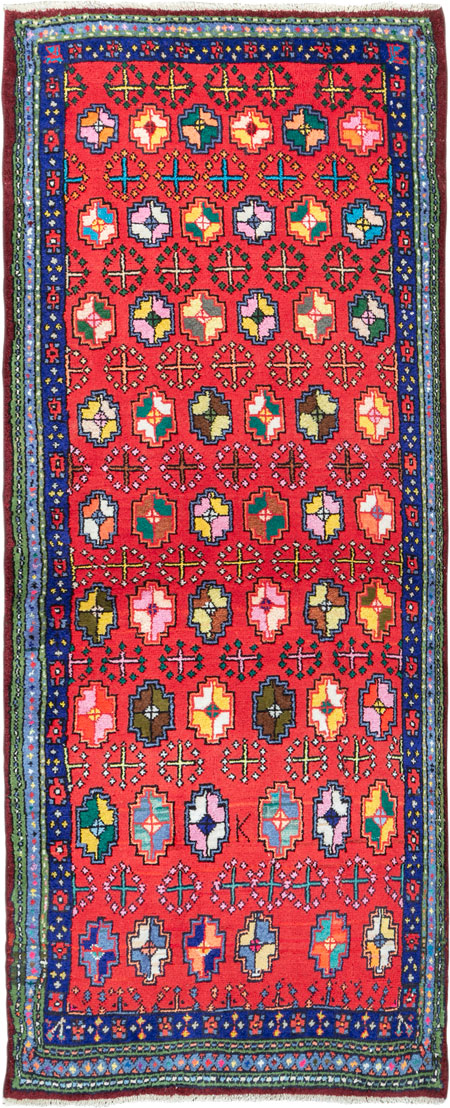 Vintage Persian Hamadan Rug, No.26162 - Galerie Shabab