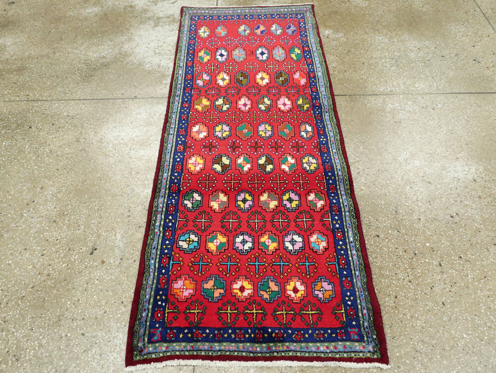 Vintage Persian Hamadan Rug, No.26162 - Galerie Shabab