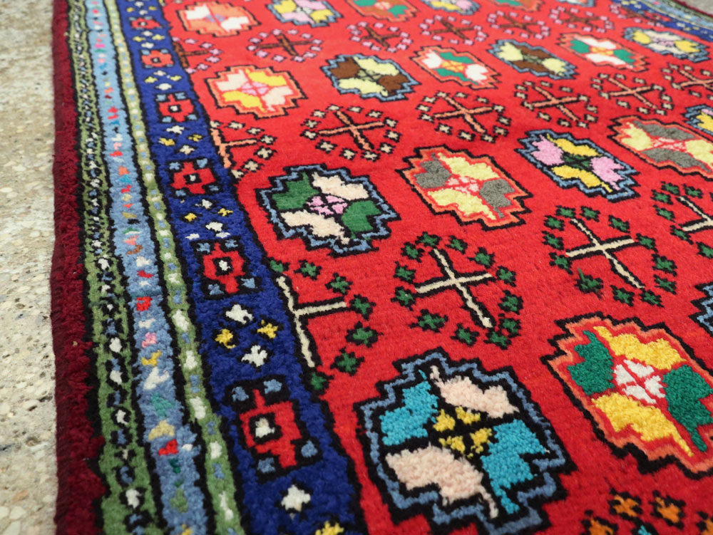 Vintage Persian Hamadan Rug, No.26162 - Galerie Shabab
