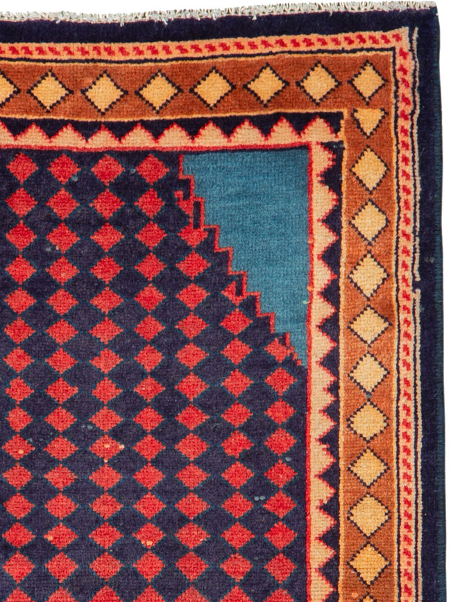 Vintage Persian Mahal Rug, No.26163 - Galerie Shabab
