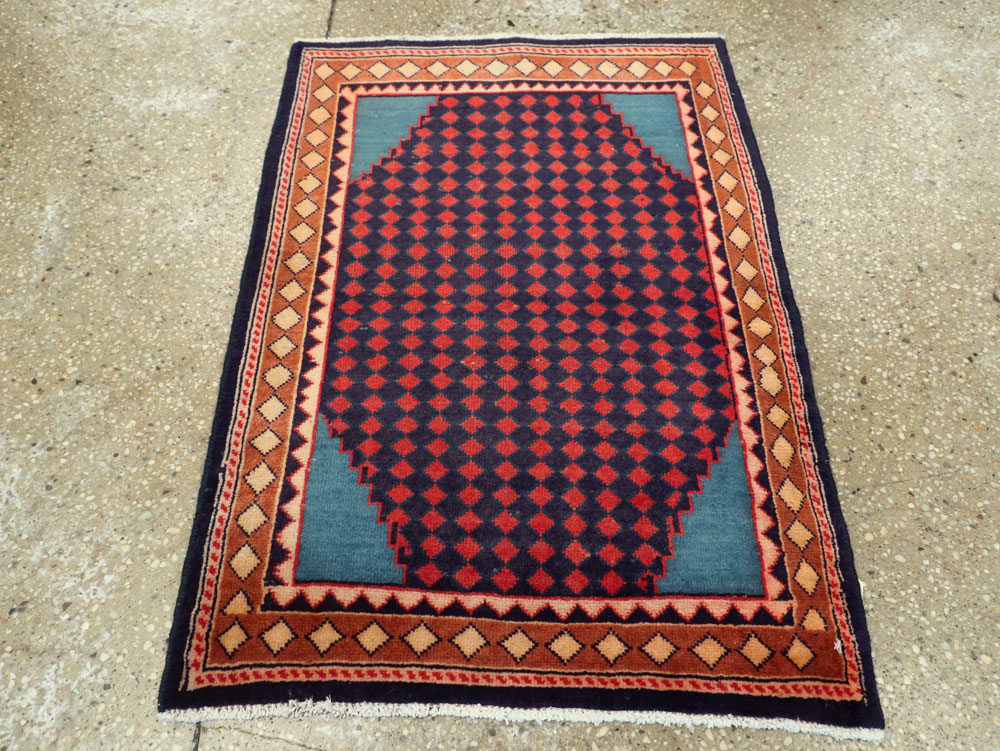 Vintage Persian Mahal Rug, No.26163 - Galerie Shabab