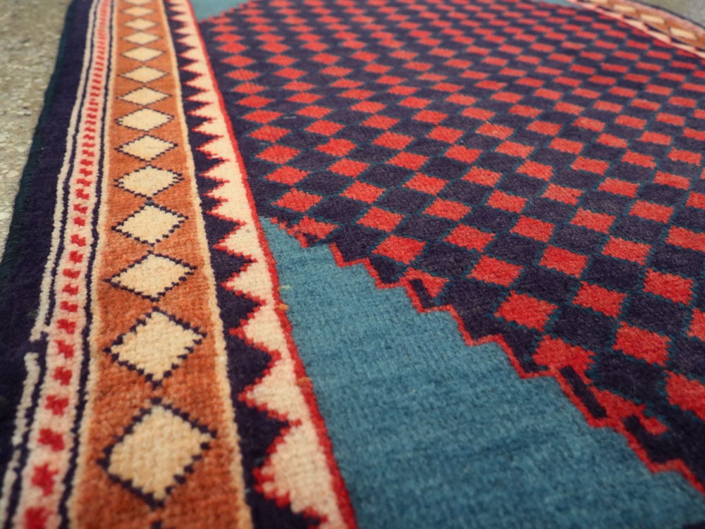 Vintage Persian Mahal Rug, No.26163 - Galerie Shabab