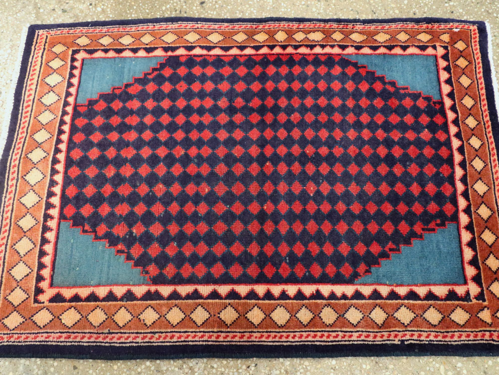 Vintage Persian Mahal Rug, No.26163 - Galerie Shabab