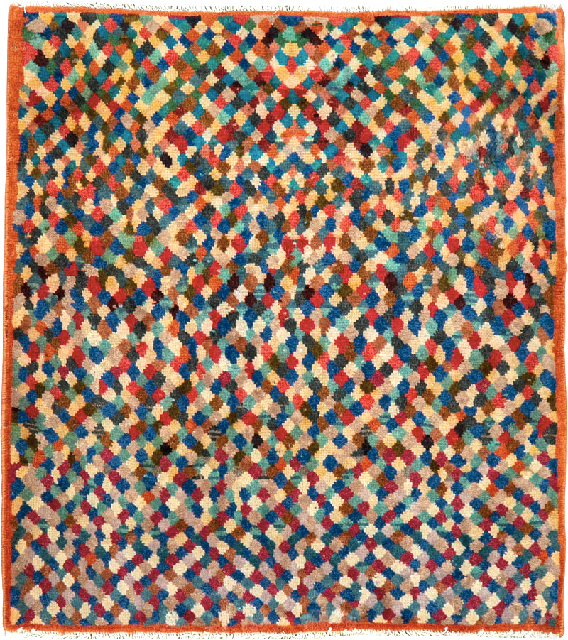 Vintage Persian Mahal Rug, No.26164 - Galerie Shabab