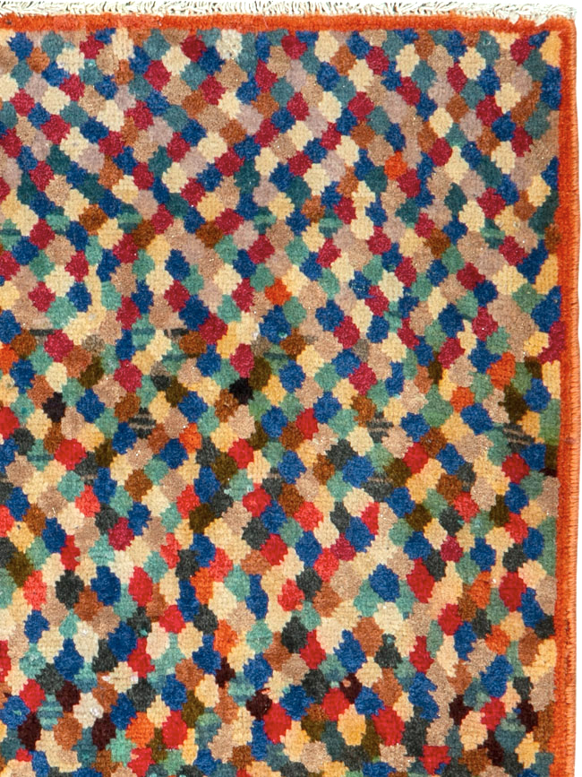 Vintage Persian Mahal Rug, No.26164 - Galerie Shabab