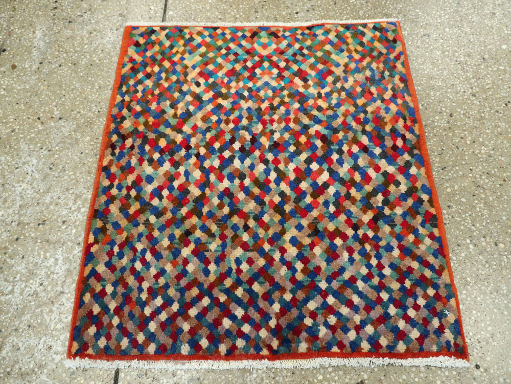 Vintage Persian Mahal Rug, No.26164 - Galerie Shabab