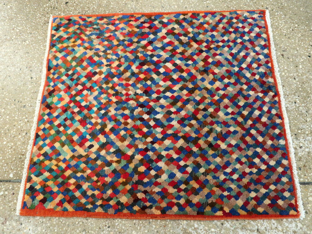 Vintage Persian Mahal Rug, No.26164 - Galerie Shabab