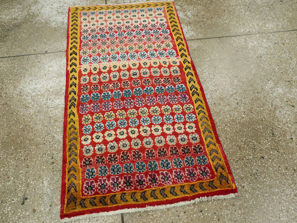 Vintage Persian Mahal Rug, No.26166 - Galerie Shabab