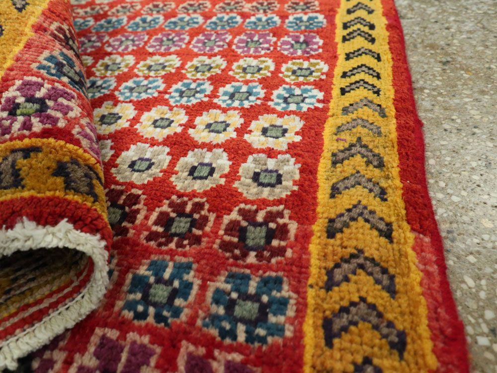 Vintage Persian Mahal Rug, No.26166 - Galerie Shabab