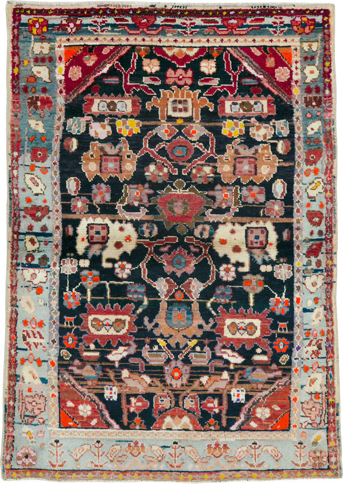 Vintage Persian Malayer Rug, No.26167 - Galerie Shabab