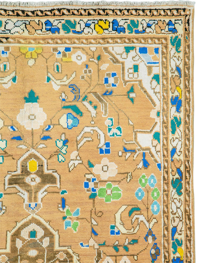 Vintage Persian Mahal Rug, No.26168 - Galerie Shabab