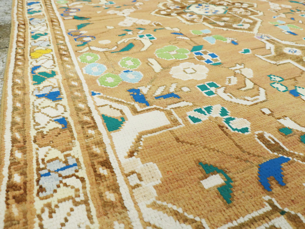 Vintage Persian Mahal Rug, No.26168 - Galerie Shabab