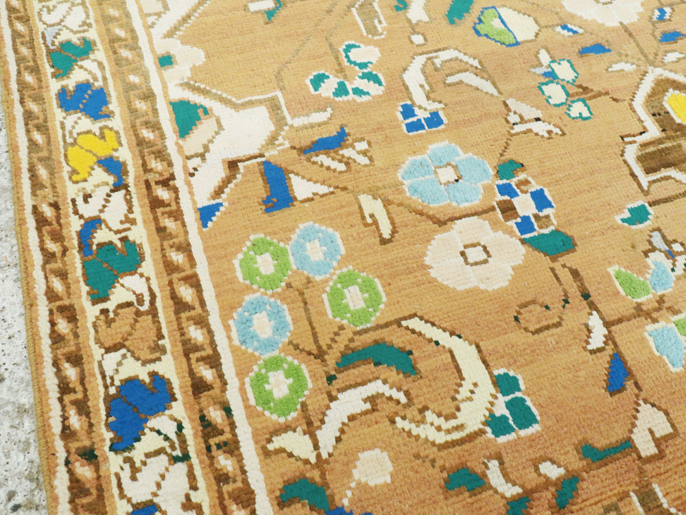 Vintage Persian Mahal Rug, No.26168 - Galerie Shabab